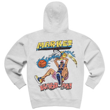 Суитчър MARKET Slam Dunk Sketch Hoodie Сиво | 397000197/0016, 2