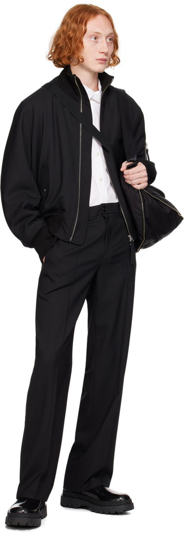 Яке бомбър Helmut Lang Seatbelt Bomber Jacket Черно | O02HM102, 4