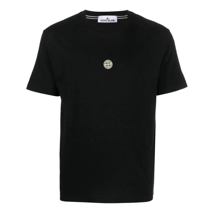 Тениска Stone Island Logo T-Shirt Черно | 78152NS87-V0029