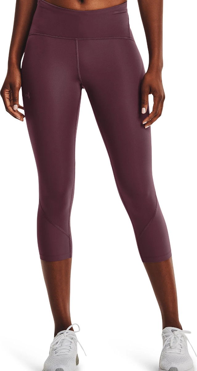 Клинове Under Armour Under Armour Fly Fast 2.0 HeatGear Cropped Leggings Бургунди | 1356180-554, 0