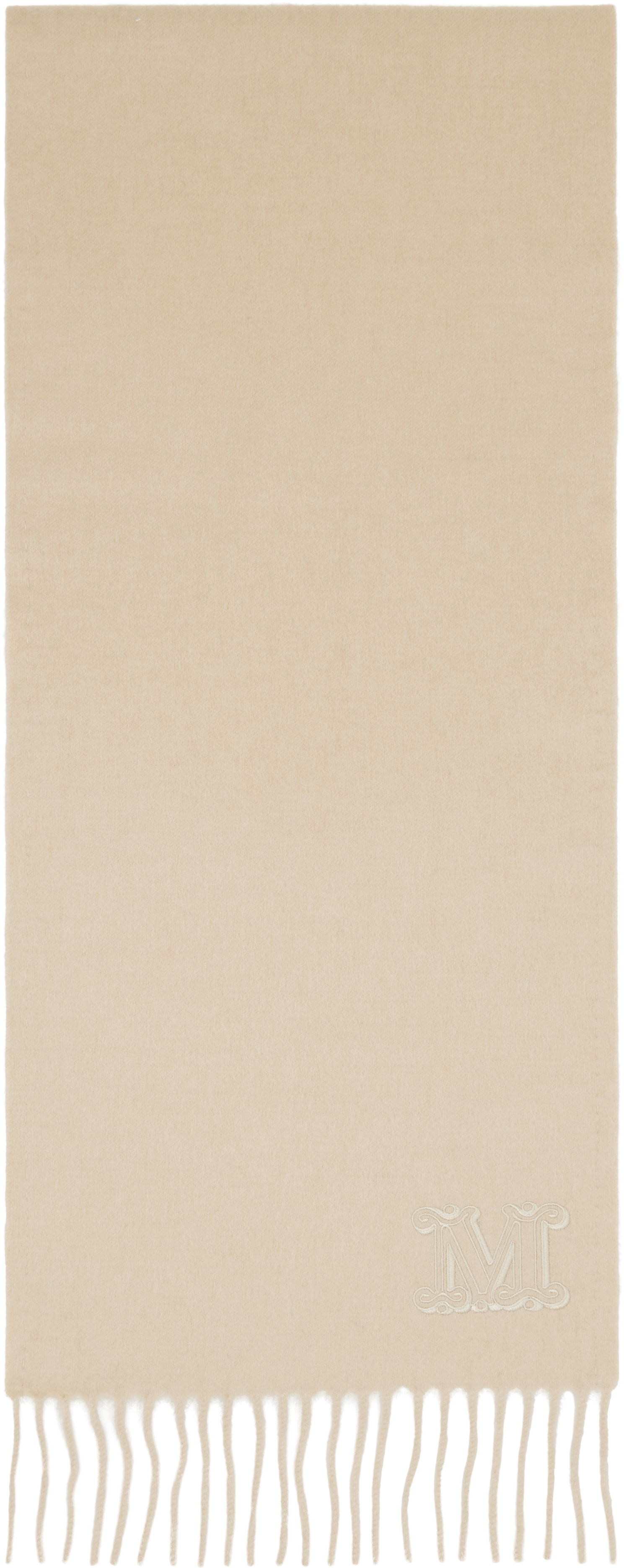 Шал Max Mara Max Mara Clara Scarf Бежово | 2524546322600, 0