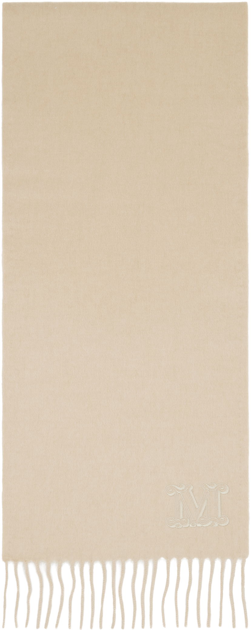 Шал Max Mara Max Mara Clara Scarf Бежово | 2524546322600