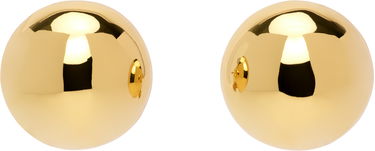 Обеци Anine Bing Dome Earrings Металик | A-15-10408-GLD1, 0