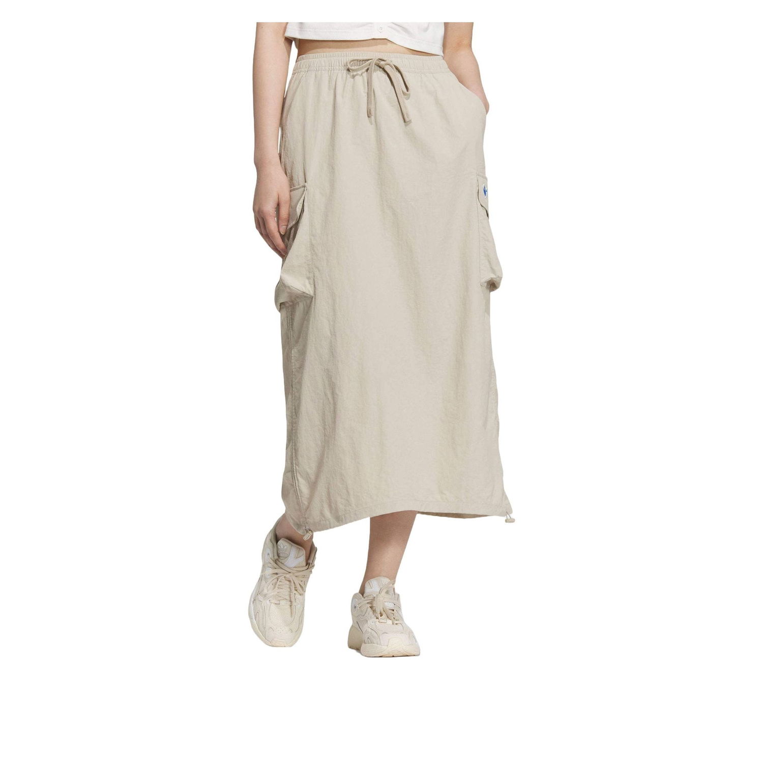 Пола adidas Originals Long Cargo Skirt Бежово | JM2714, 0