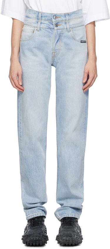 Дънки VETEMENTS VTMNTS Double Waist Jeans Синьо | VL18PA450L, 0