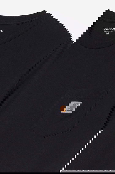 Тениска Carhartt WIP Pocket T-Shirt Черно | I030434.BLACK, 5