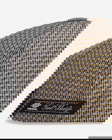 Шапка с козирка Umbro Cult Unity Plaid Velcro Patch Cap with Striped Brim Многоцветен | UBMW235FA20 BEG0024, 6