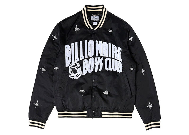 Яке бомбър BILLIONAIRE BOYS CLUB Views Varsity Jacket Черно | 8412401BLK, 0