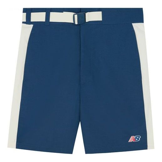 Къси панталони New Balance ANB Classic Color Block Shorts Синьо | AMS22373-BGV