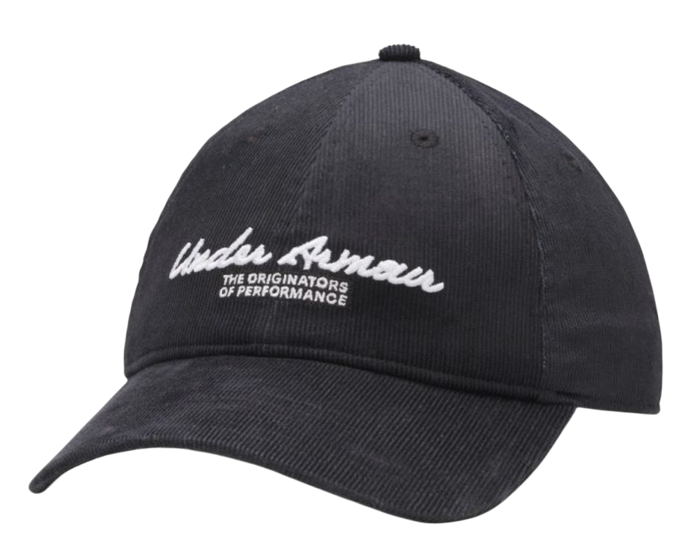 Шапка с козирка Under Armour Sportstyle Corduroy Adjustable Cap Черно | 1386628-003, 0