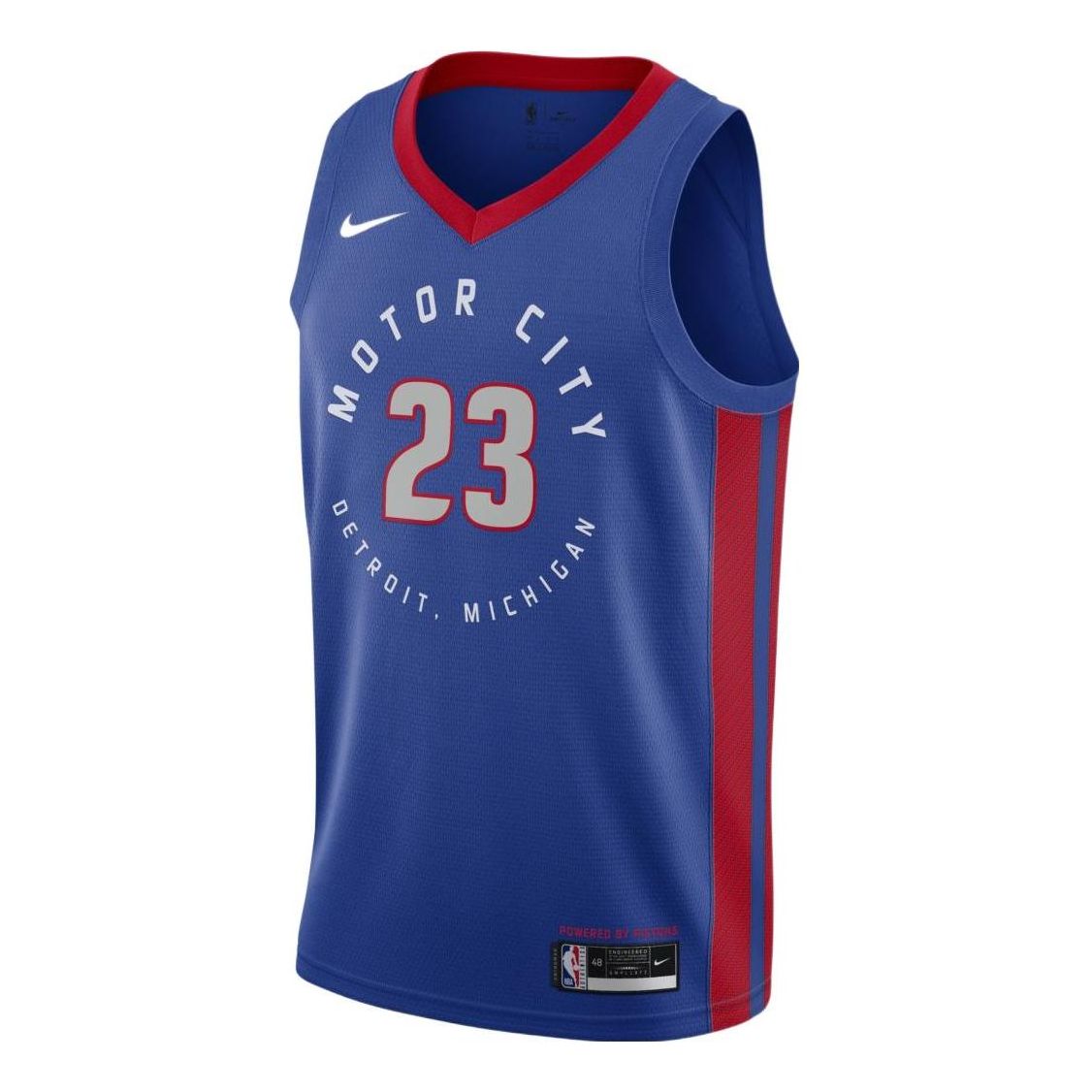 Фланелка Nike Detroit Pistons City Edition Blake Griffin Basketball Jersey Синьо | CN1727-499, 0
