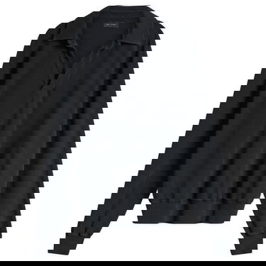 Поло тениска LES TIEN Thermal Banded Long Sleeve Polo Черно | TH-1156-FBLK, 0