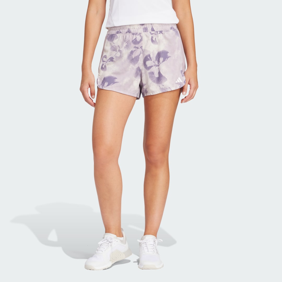 Къси панталони adidas Performance Pacer Essentials AOP Flower Tie-Dye Knit Shorts Многоцветен | IQ2631, 0