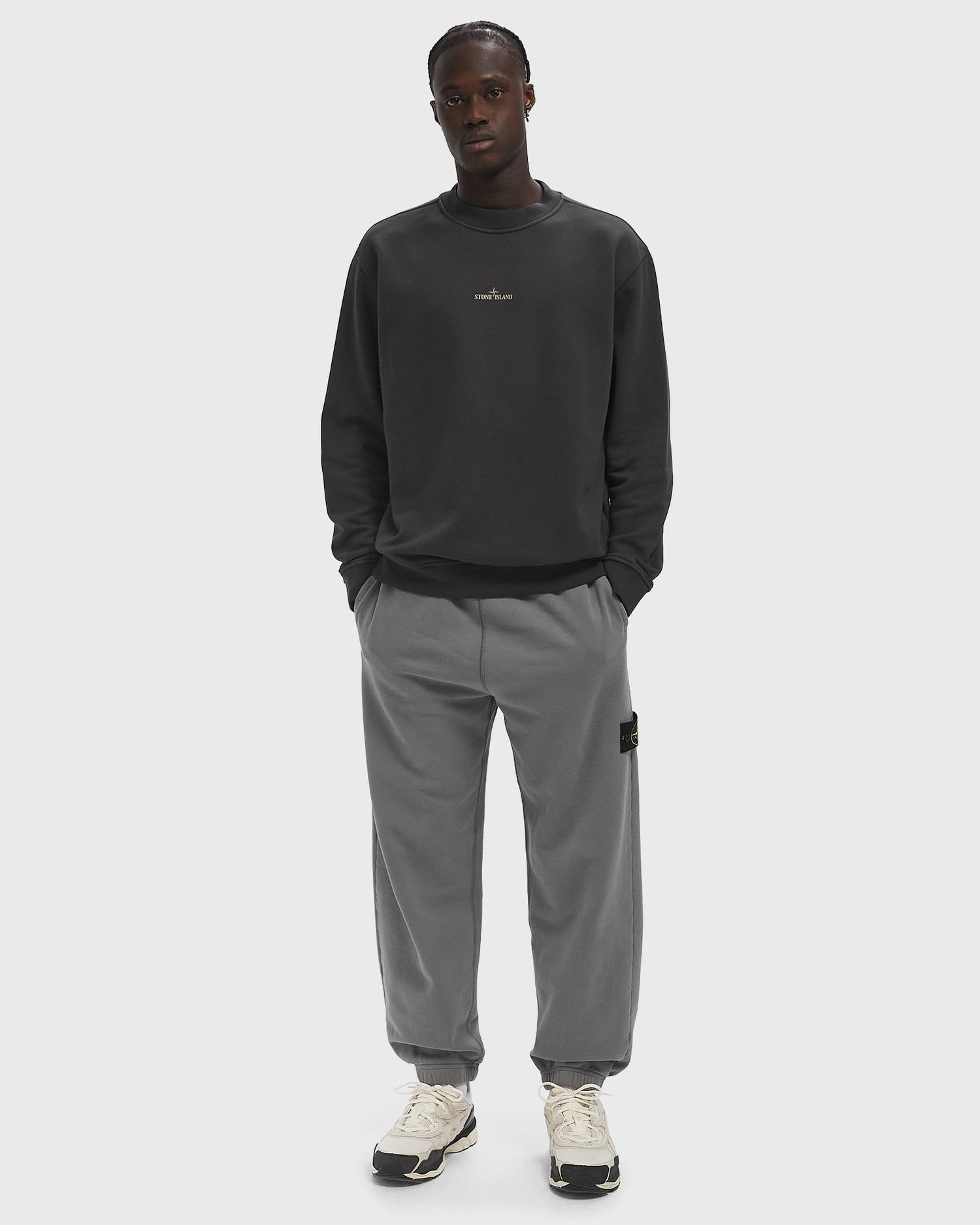 Спортни панталони Stone Island Stone Island Logo Patch Sweatpants Сиво | K2S156200004S0A20.V006B, 1