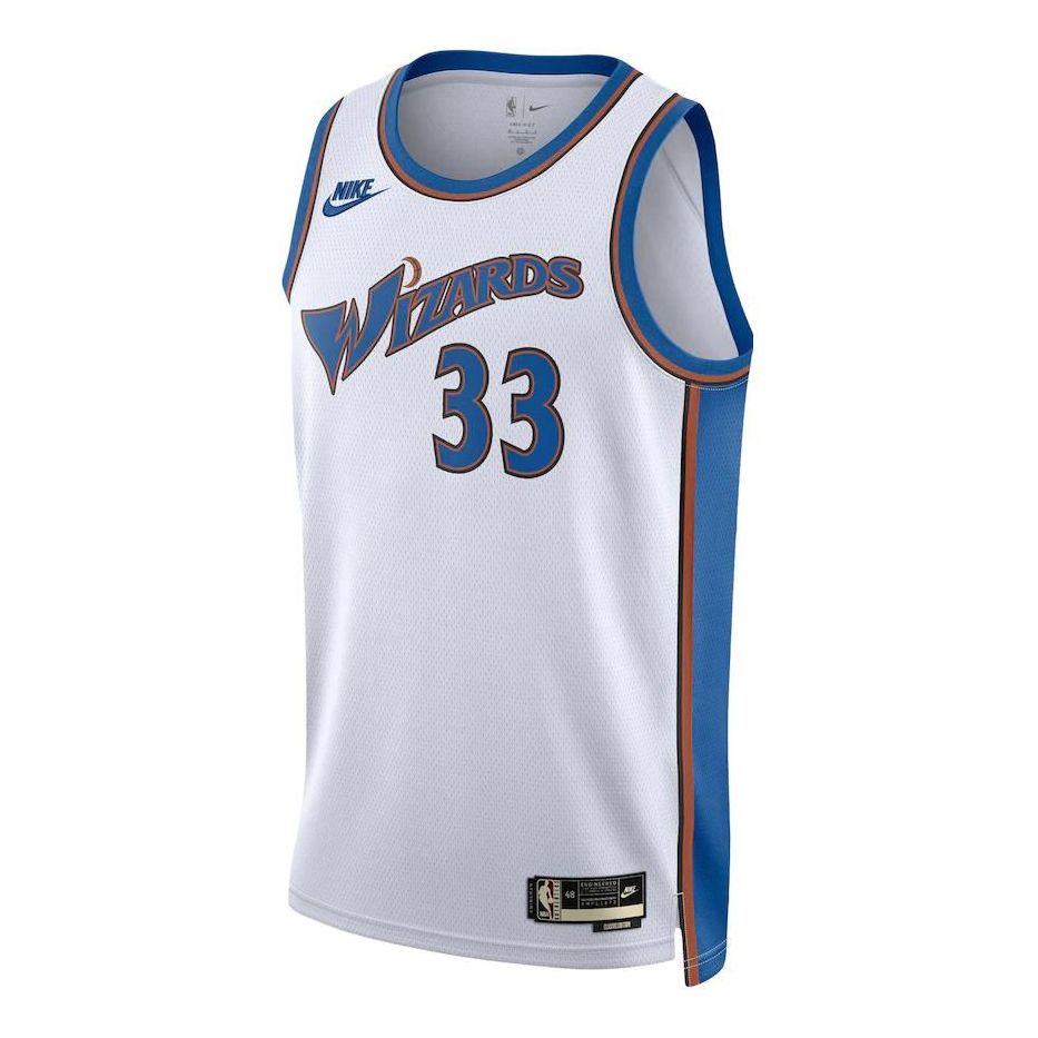 Фланелка Nike NBA Washington Wizards Kyle Kuzma 33 Jersey Бяло | DO9454-101, 0