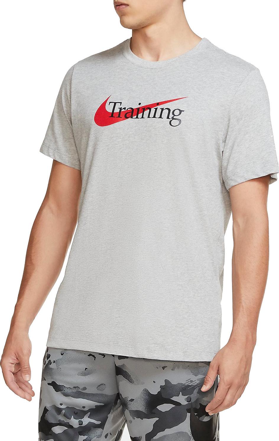 Тениска Nike Dri-FIT Swoosh Training T-Shirt Сиво | cz7989-063, 0