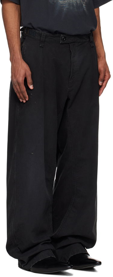 Карго панталони Balenciaga Balenciaga Minimal Trousers Черно | 824592TQP13, 1