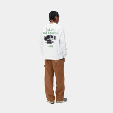 Тениска Carhartt WIP Soundface T-Shirt Бяло | I033247_02_XX, 3