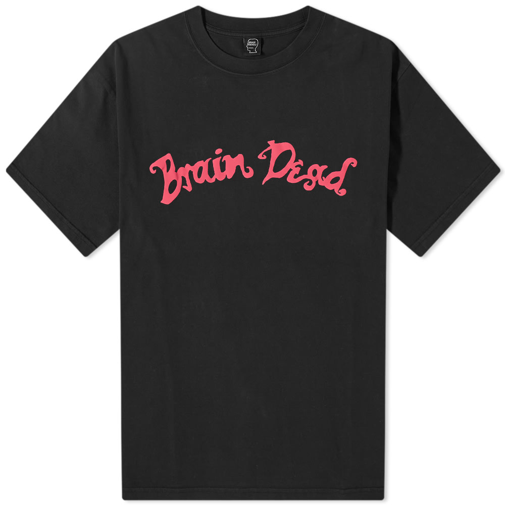 Тениска Brain Dead Monty Logo Tee Черно | BDF21T00002176BK01, 0