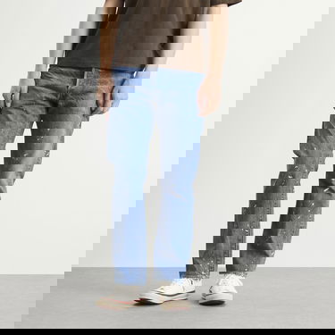 Дънки visvim Social Sculpture 11 Paint Splatter Distressed Jeans Синьо | 0125205005012, 2