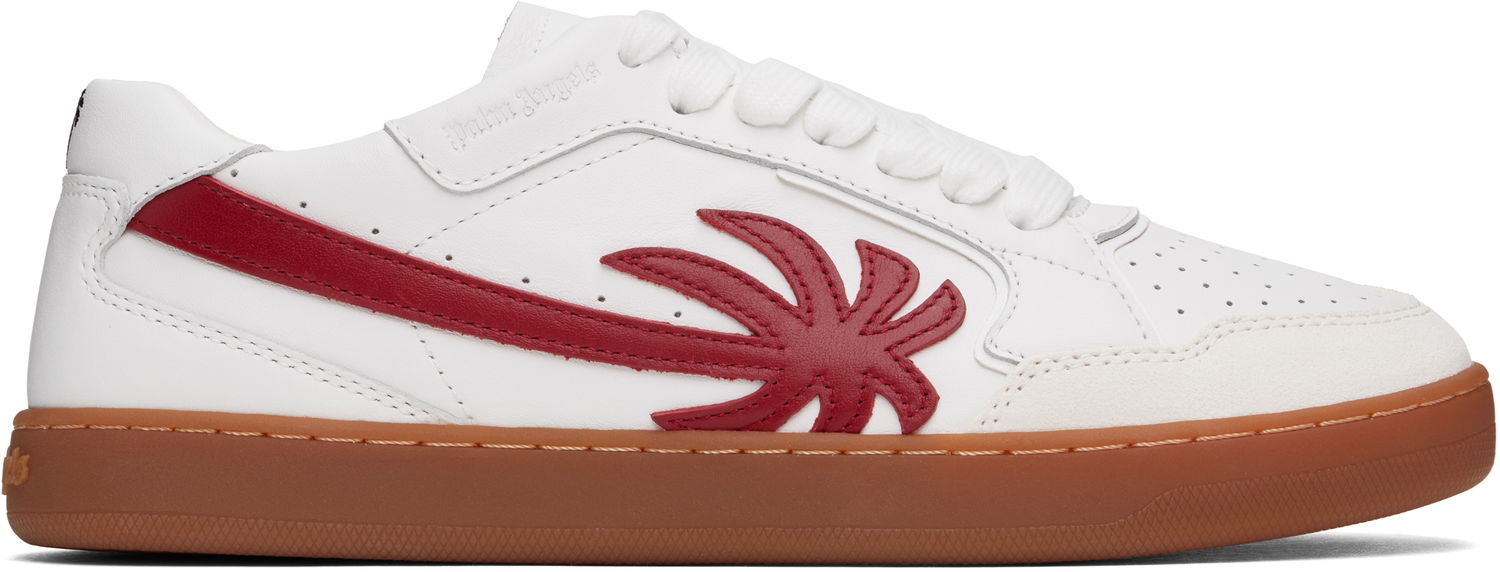 Кецове и обувки Palm Angels New Palm 1 Sneakers Бяло | PMIA099F24LEA0010125, 0
