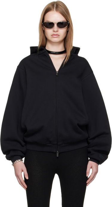 Суитчър Fear of God Fear of God ESSENTIALS 90s Fleece Zip-Up Hoodie Черно | 192SP257440FW, 0