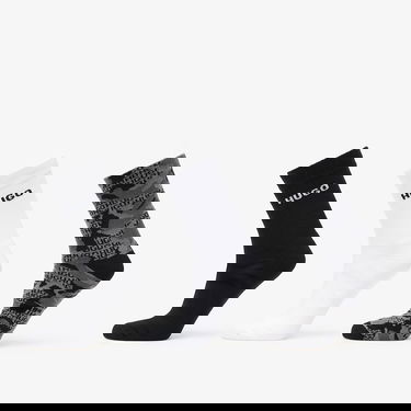 Чорапи BOSS Hugo Boss 3-Pack Qs Rib Camo Cc Socks Сиво | 50546476-960, 0