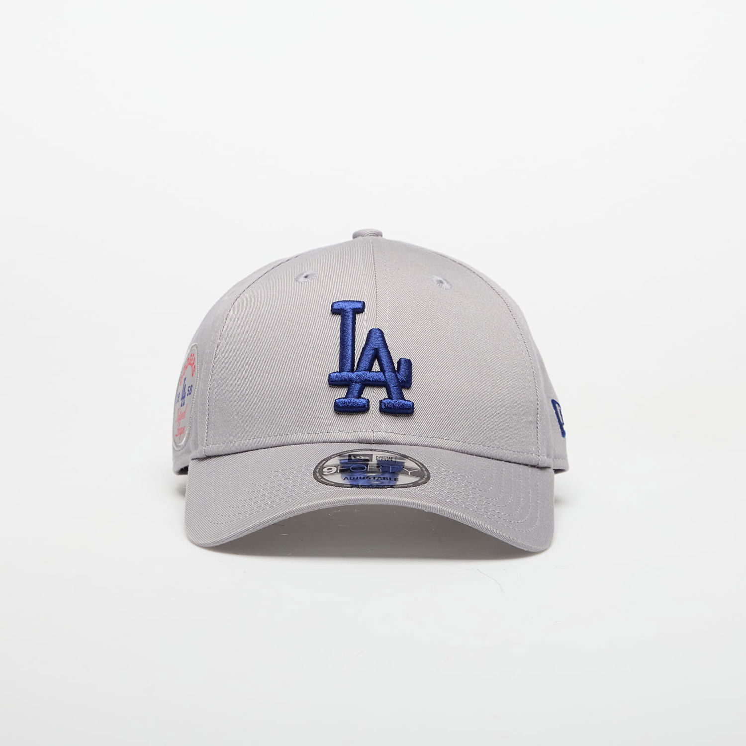 Шапка с козирка New Era New Era 9FORTY MLB Side Patch Los Angeles Dodgers Adjustable Cap Сиво | 60691275, 0