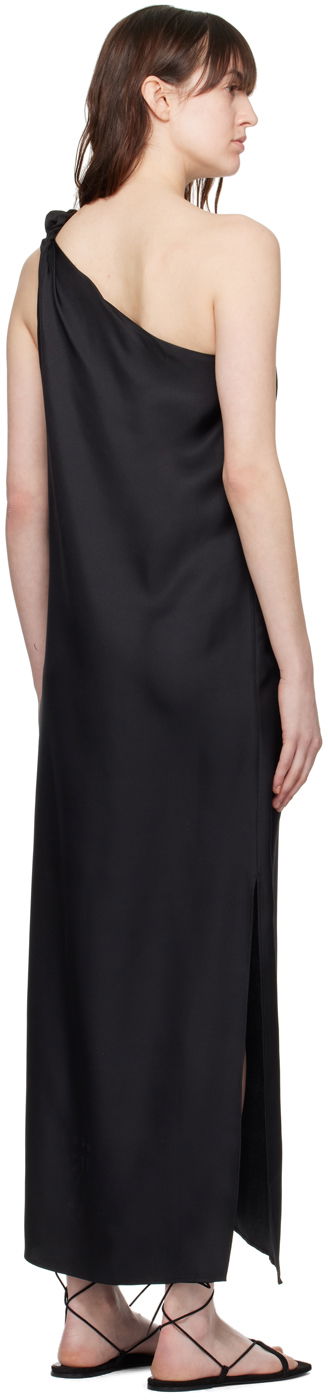 Pокля Loulou de Saison Loulou de Saison Adela One-Shoulder Maxi Dress Черно | ADELA, 2