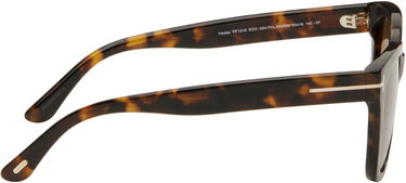 Слънчеви очила Tom Ford Tom Ford Haylay Polarized Sunglasses Кафяво | FT1216_5352H, 1