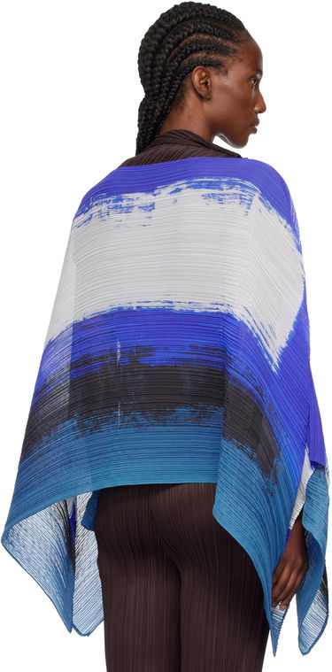 Тениска Pleats Please Issey Miyake PLEATS PLEASE ISSEY MIYAKE Jump Madame-T Pleated Abstract Print Top Многоцветен | PP59AD121, 2