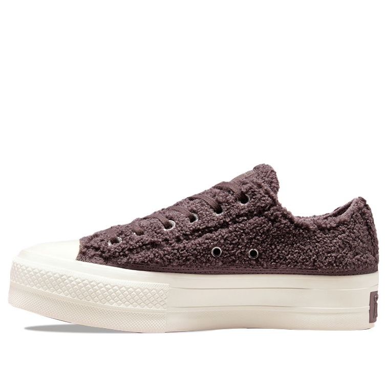 Кецове и обувки Converse Chuck Taylor All Star Platform Low Cozy Кафяво | 572201C, 0
