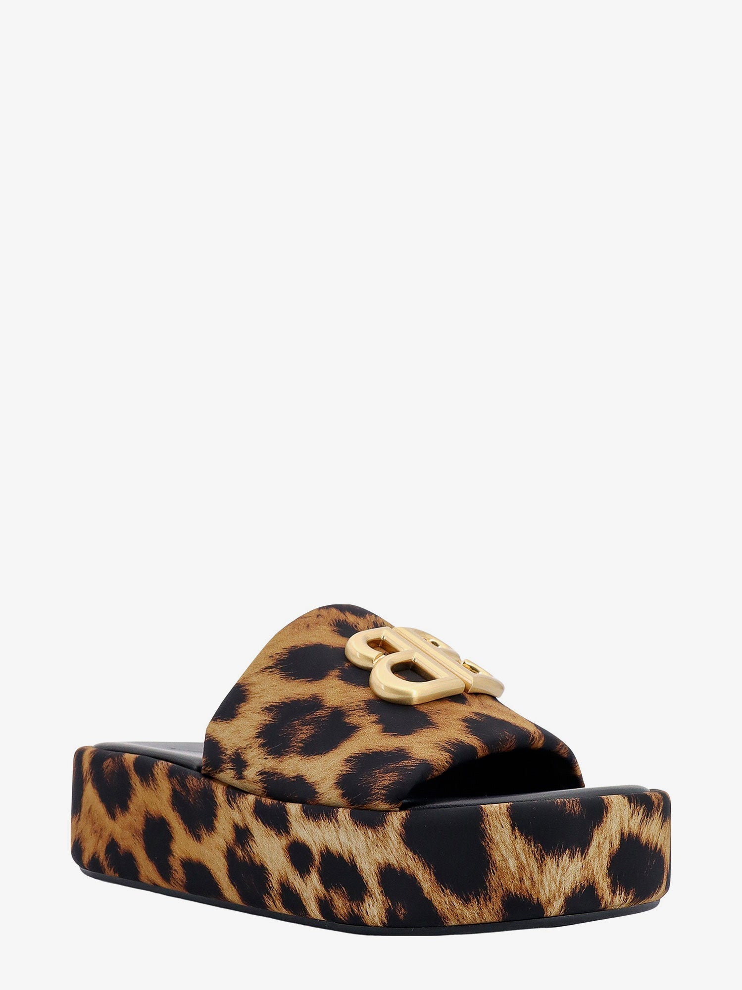 Кецове и обувки Balenciaga RISE SLIDE BB Кафяво | 788494W11C18298, 1