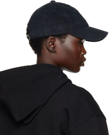 Шапка с козирка Carhartt WIP Corduroy Baseball Cap Тъмно синьо | I028955 11AXX, 2