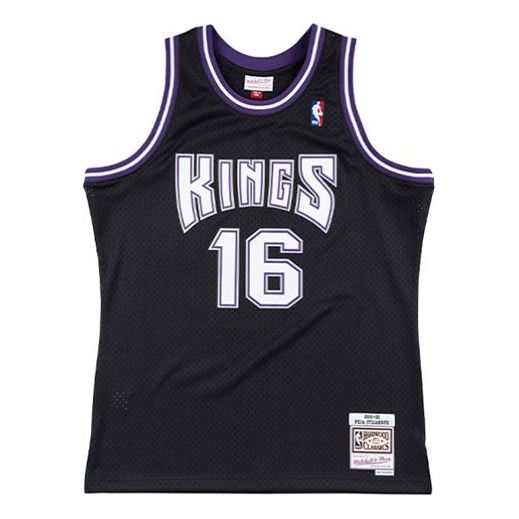 Фланелка Mitchell & Ness Mitchell & Ness Swingman Jersey Sacramento Kings - Peja Stojakovi Черно | SMJYAC19024-SKIBLCK01PSJ