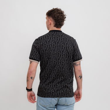 Тениска Emporio Armani Emporio Armani EA7 Monogram Print T-Shirt Черно | 7M000099-AF13960-UC001, 1