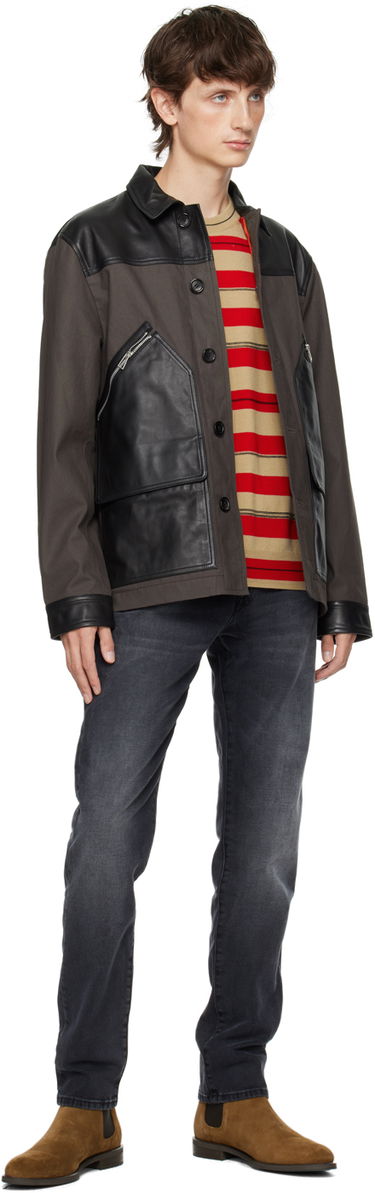 Пуловер Paul Smith PS Paul Smith Striped Sweater Бежово | M2R-217Y-L21863, 3