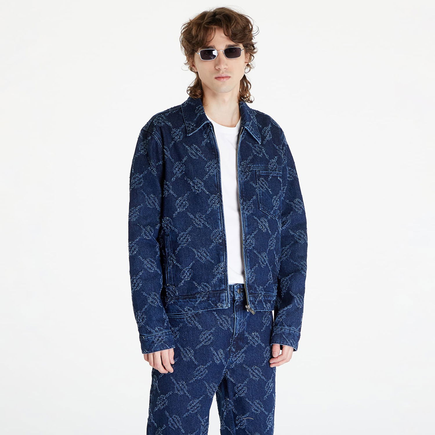Яке DAILY PAPER Jacob Denim Jacket Тъмно синьо | 2411041, 0