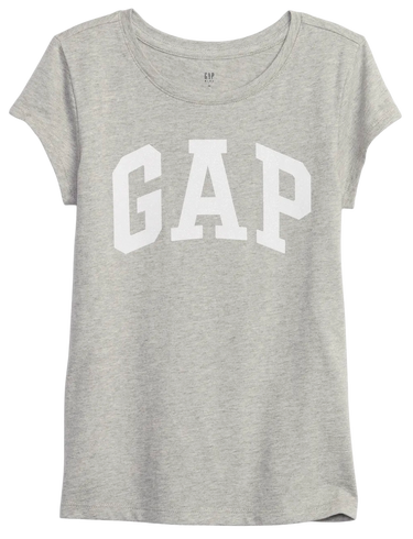 Тениска GAP T-Shirt with GAP Logo Сиво | 460525-08, 1