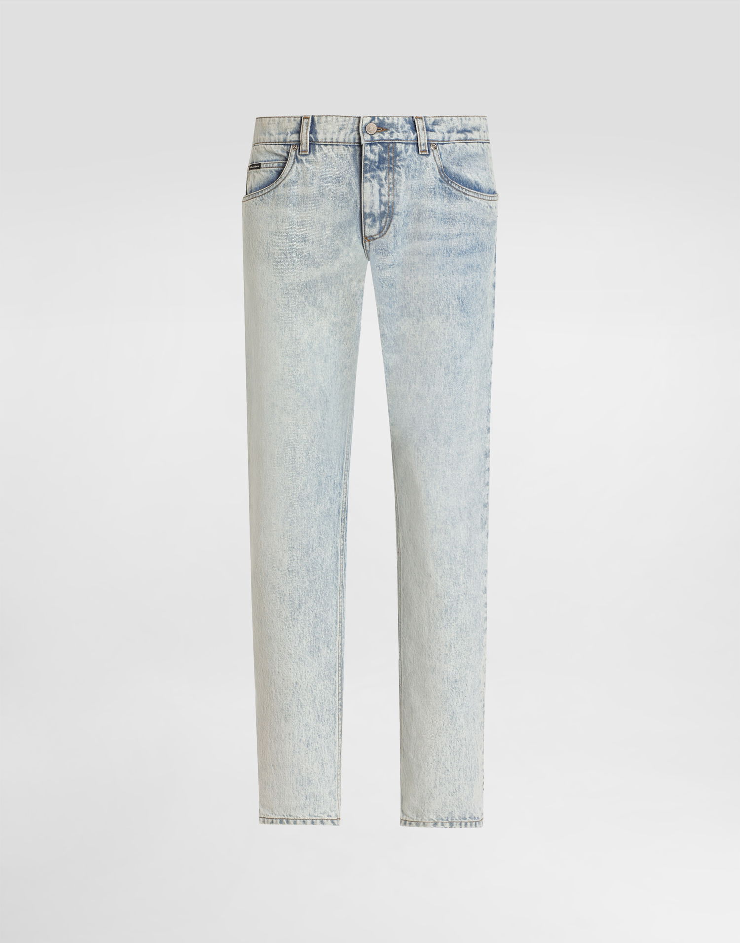 Дънки Dolce & Gabbana Dolce & Gabbana Regular Fit Cotton Jeans With Tag Синьо | GYJCCDG8MU1S9001, 0