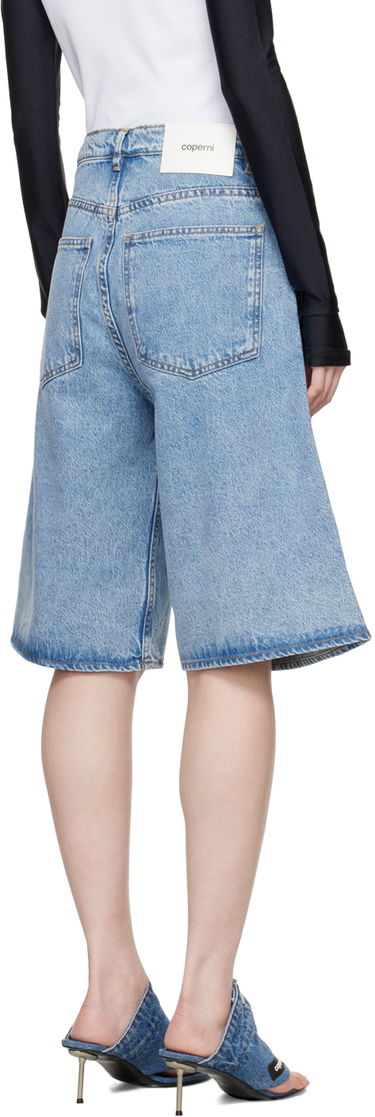 Къси панталони Coperni Coperni Faded Denim Bermuda Shorts Синьо | COPP86F2008, 2