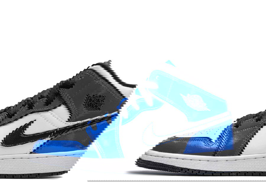 Кецове и обувки Jordan Air Jordan 1 Mid SE GS "Signal Blue" Синьо | BQ6931-402, 1