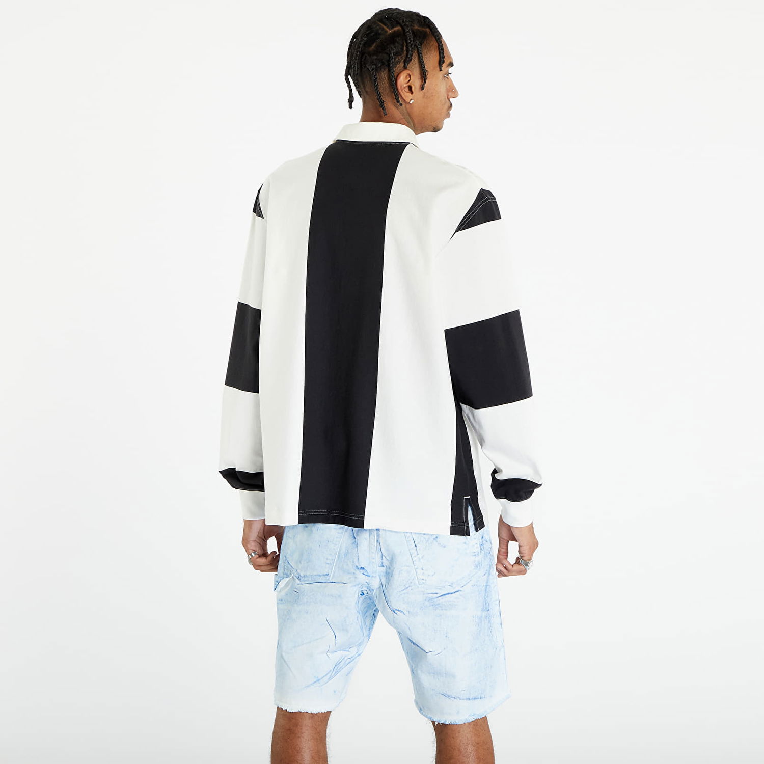 Тениска adidas Performance Hack Rugby Long Бяло | HZ0708, 1