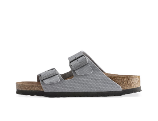 Кецове и обувки Birkenstock Birkenstock Arizona Tex Canvas, Stone Coin Сиво | 1023015