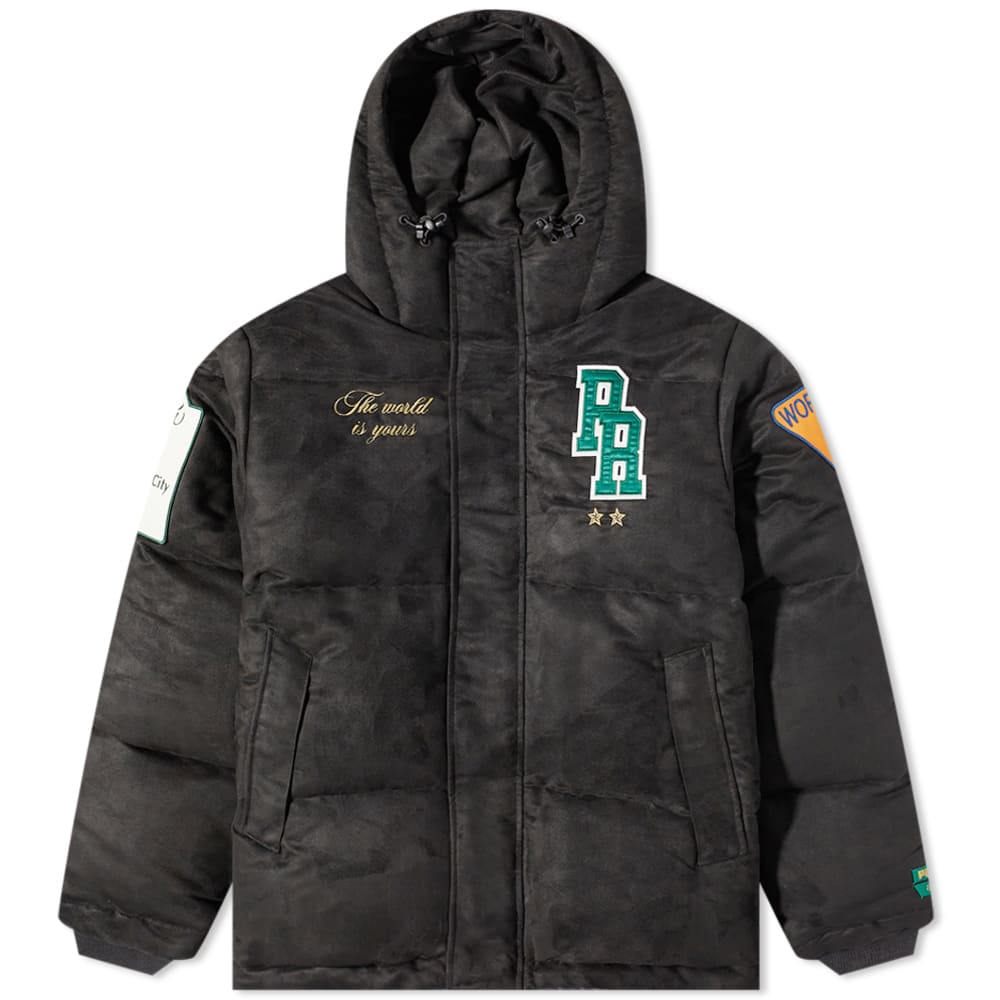 Пухо яке Puma Rhuigi x Faux Leather Down Jacket Черно | 539693-01, 0