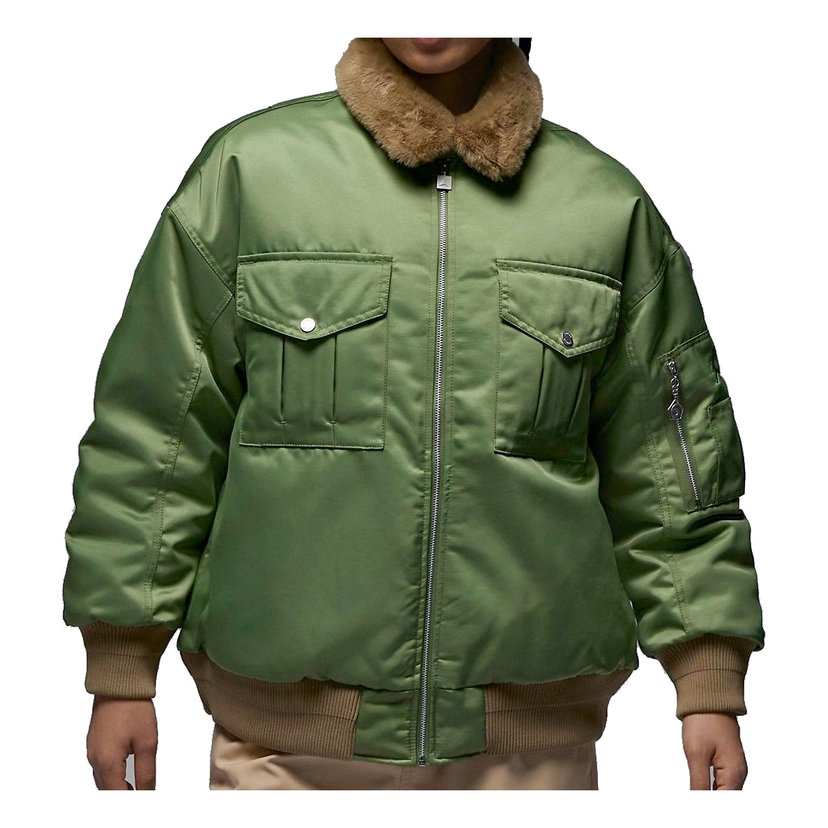 Яке бомбър Jordan Air Jordan Renegade Bomber Jacket Зелено | FB5089-340