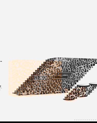 Домашен декор Dolce & Gabbana Leopard Print Gift Box With 2 Porcelain Mugs Многоцветен | TC0S25TCA71UL003, 0