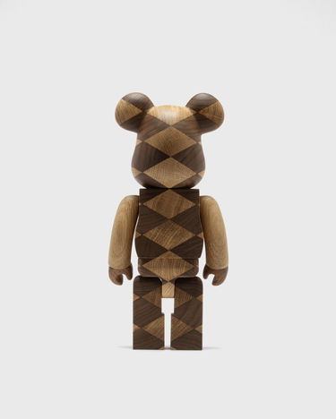 Колекционерско Medicom Toy Woven Bearbrick Figure Кафяво | MED2354, 1