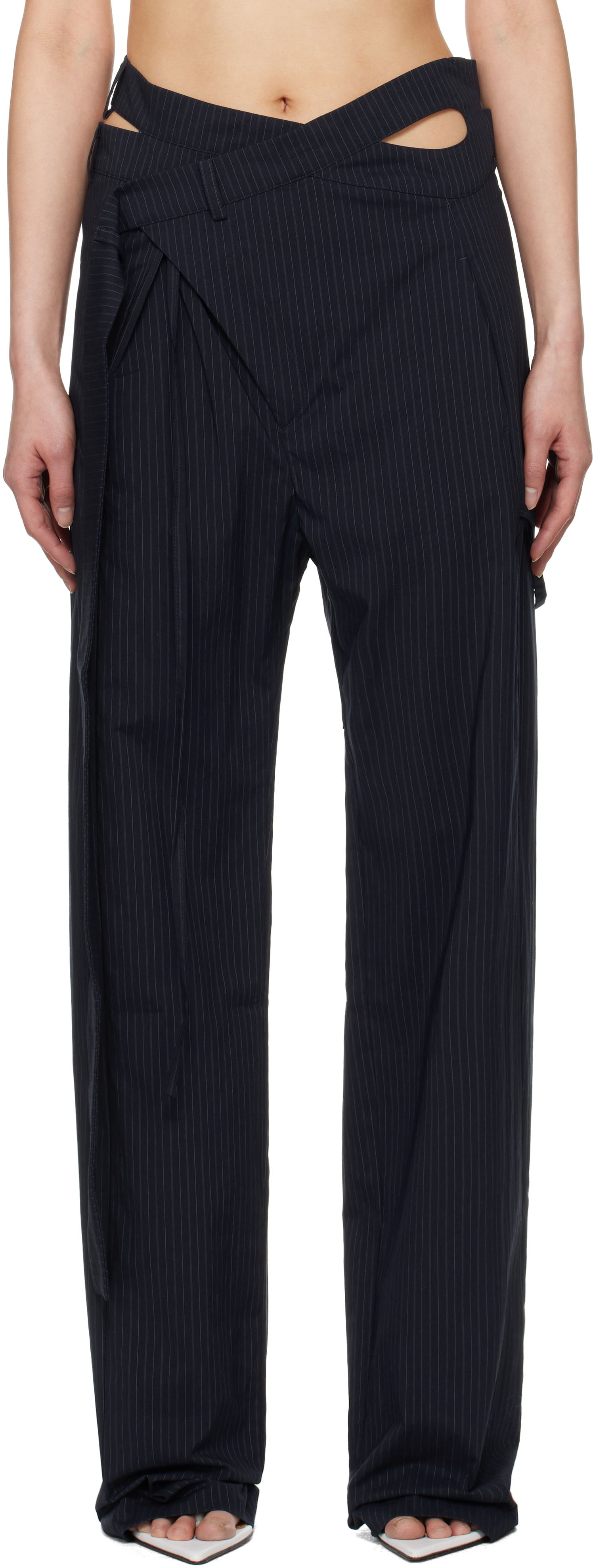 Панталони Ottolinger Ottolinger Signature Wrap Suit Trousers Черно | 12320152301, 0