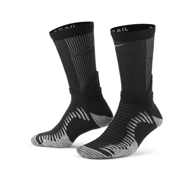 Чорапи Nike Trail Running Crew Черно | CU7203-010, 0